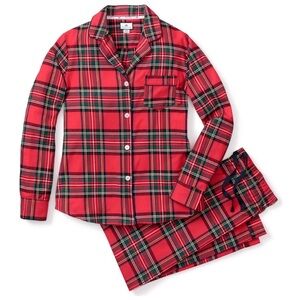 NWT Petite Plume Brushed Cotton Pajama Set in Imperial Tartan